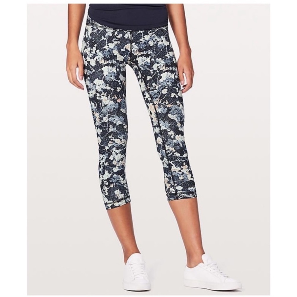 Lululemon Gray Print Leggings